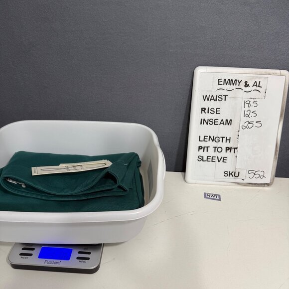 Zac Rachel Womens Figure Defining Pull On Ankle Length Pant Size XL Bayberry NEW - Picture 8 of 12